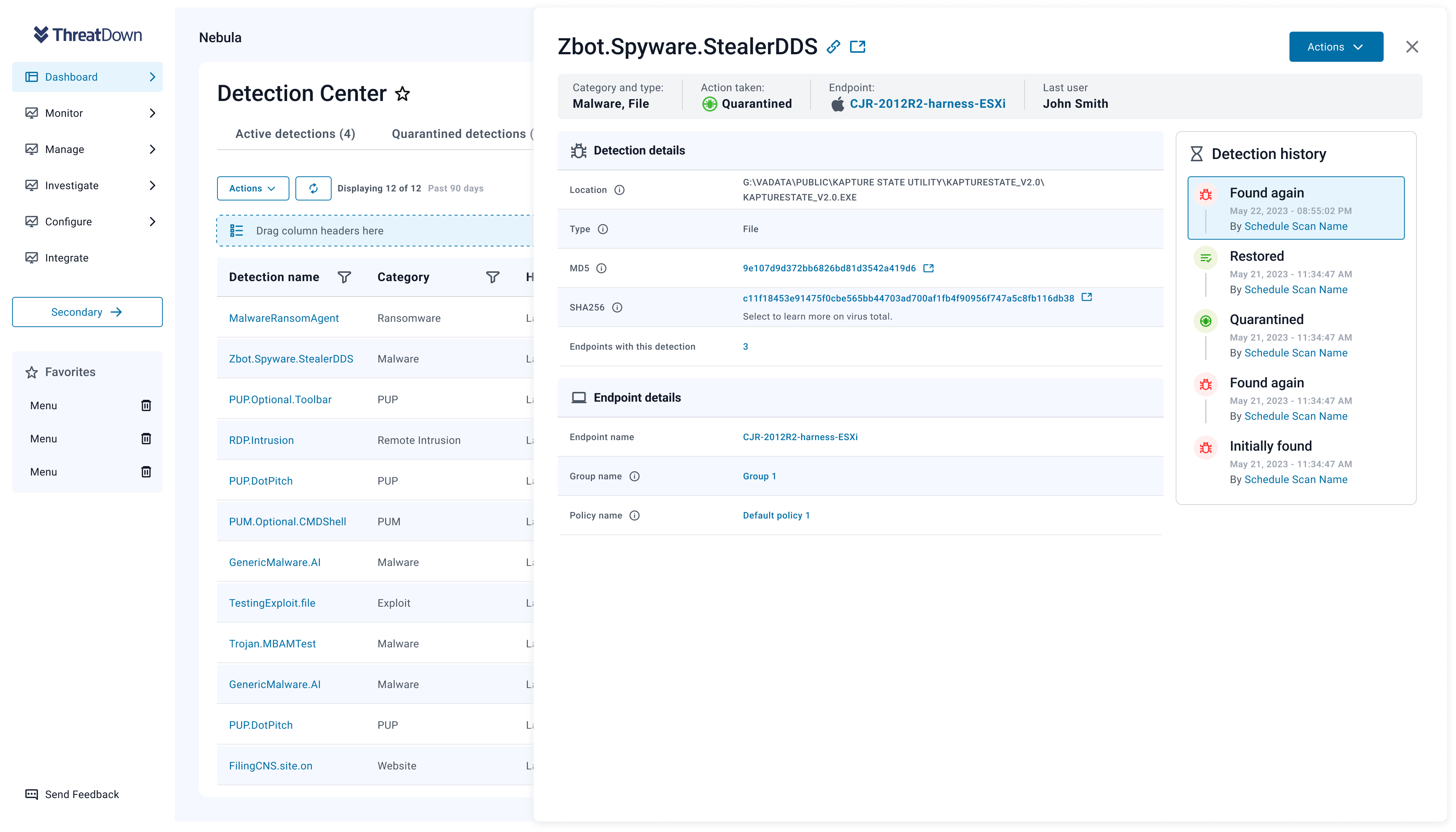 Homepage Detection Center Case Study Hero Image